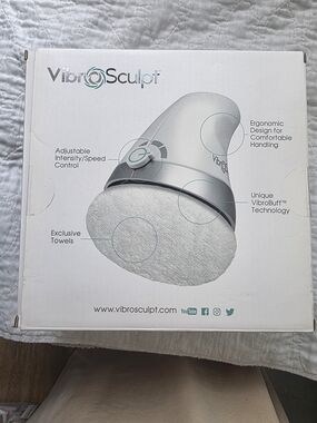 Handheld Massage Device - White